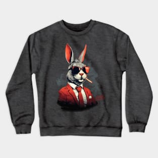 Cool Rabbit Crewneck Sweatshirt